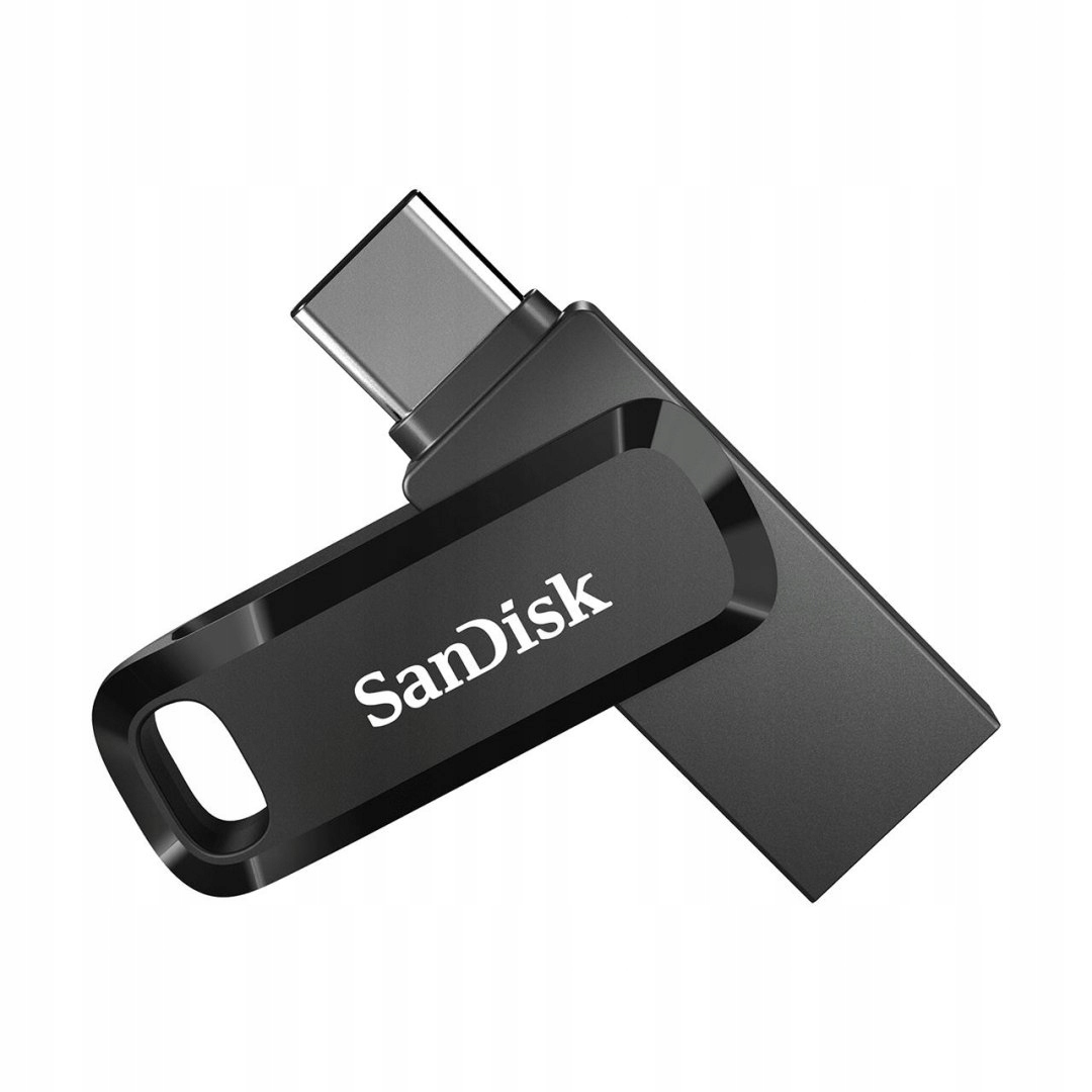 Pendrive SanDisk Ultra Dual Go SDDDC3-128G-G46 (128GB; Usb 3.0, Usb-c; kolo