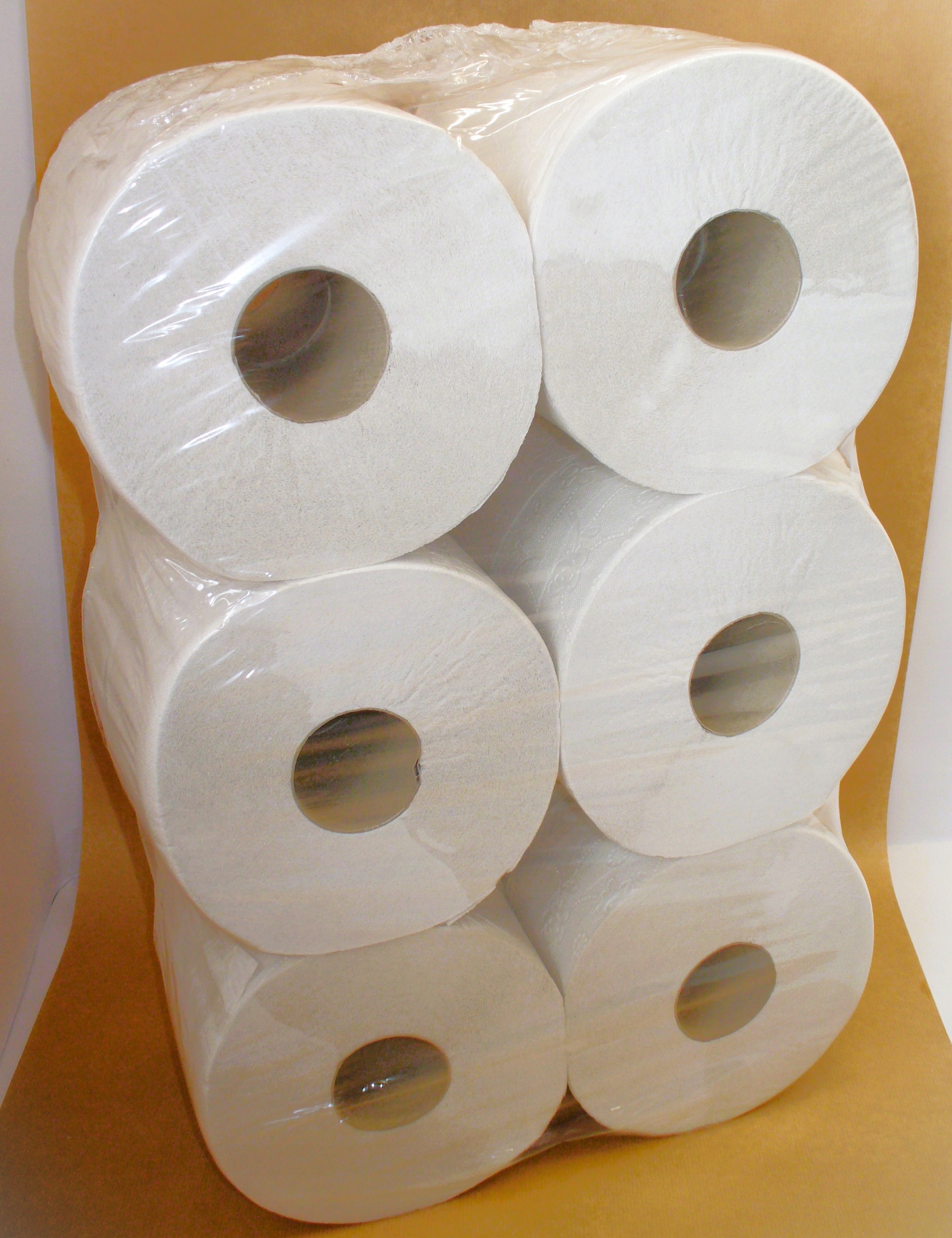 

Papier toaletowy makulaturowy Biały Jumbo 12 szt.