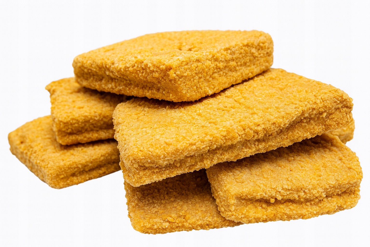 Kostka z fileta dorsza panierowana dorsz nuggetsy z ryby 2 kg Suchy lód