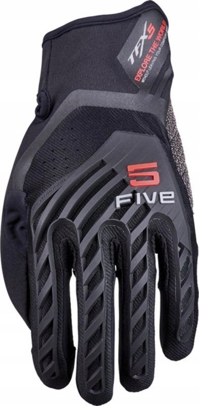 Five Motocyklové Rukavice TFX5 Čierna Farba Veľkosť 9 (M) ()