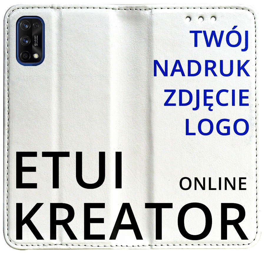 

Etui Portfel Kreator Nadruk Do Realme 7 5G