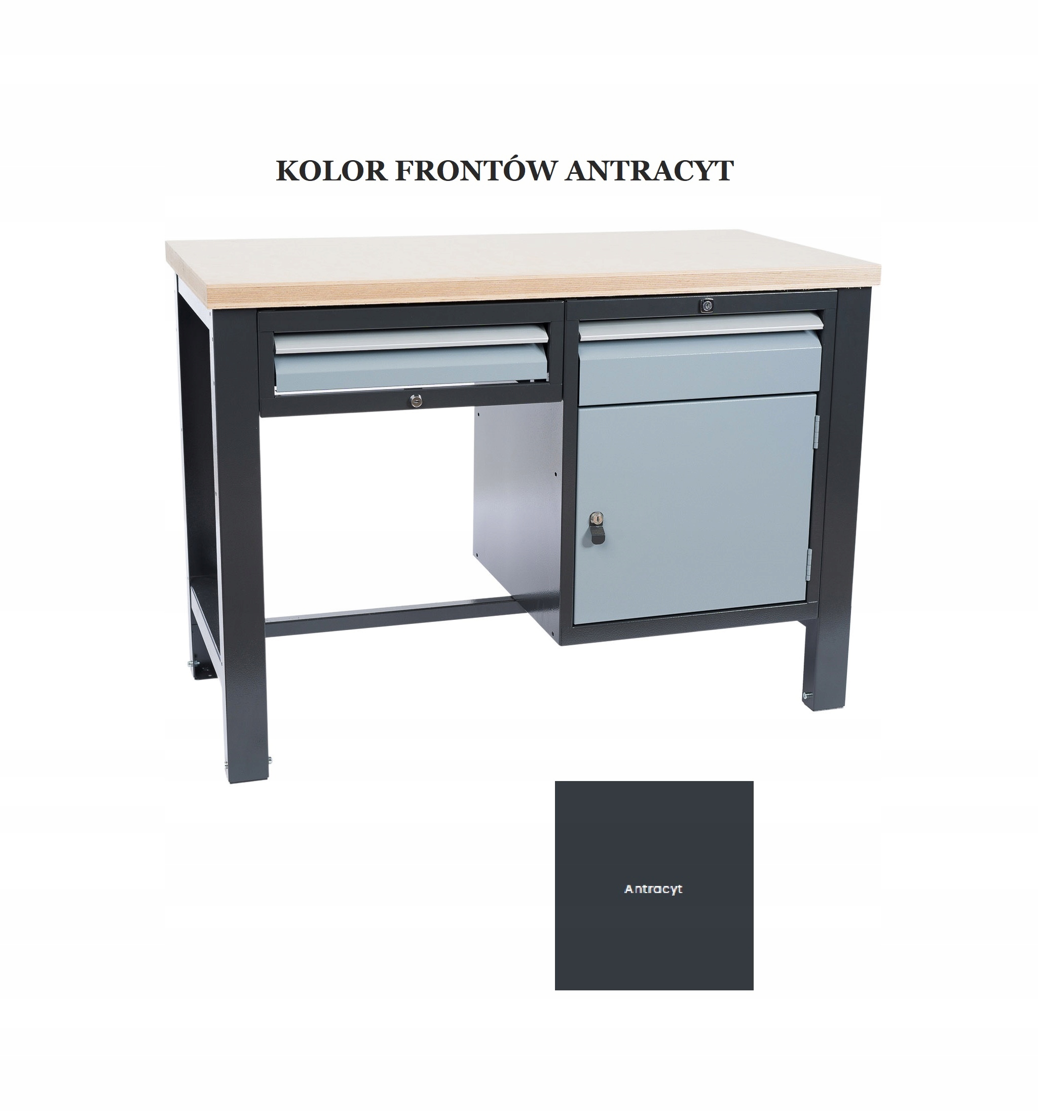 Верстак для гаража Польський твердий