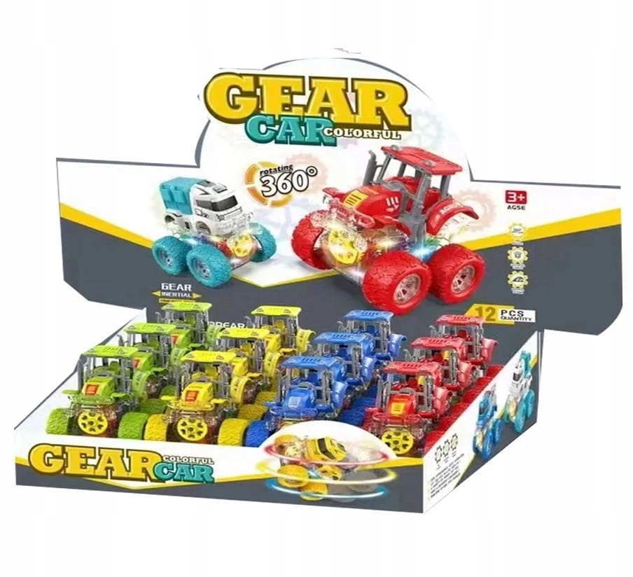 TRAKTOR PRZEWROTKA ŚWIECĄCY TWISTER 360 AUTKO TRAKTOREK Kod producenta TRAKTOR ZE ŚWIATŁEM PRZEWROTEK