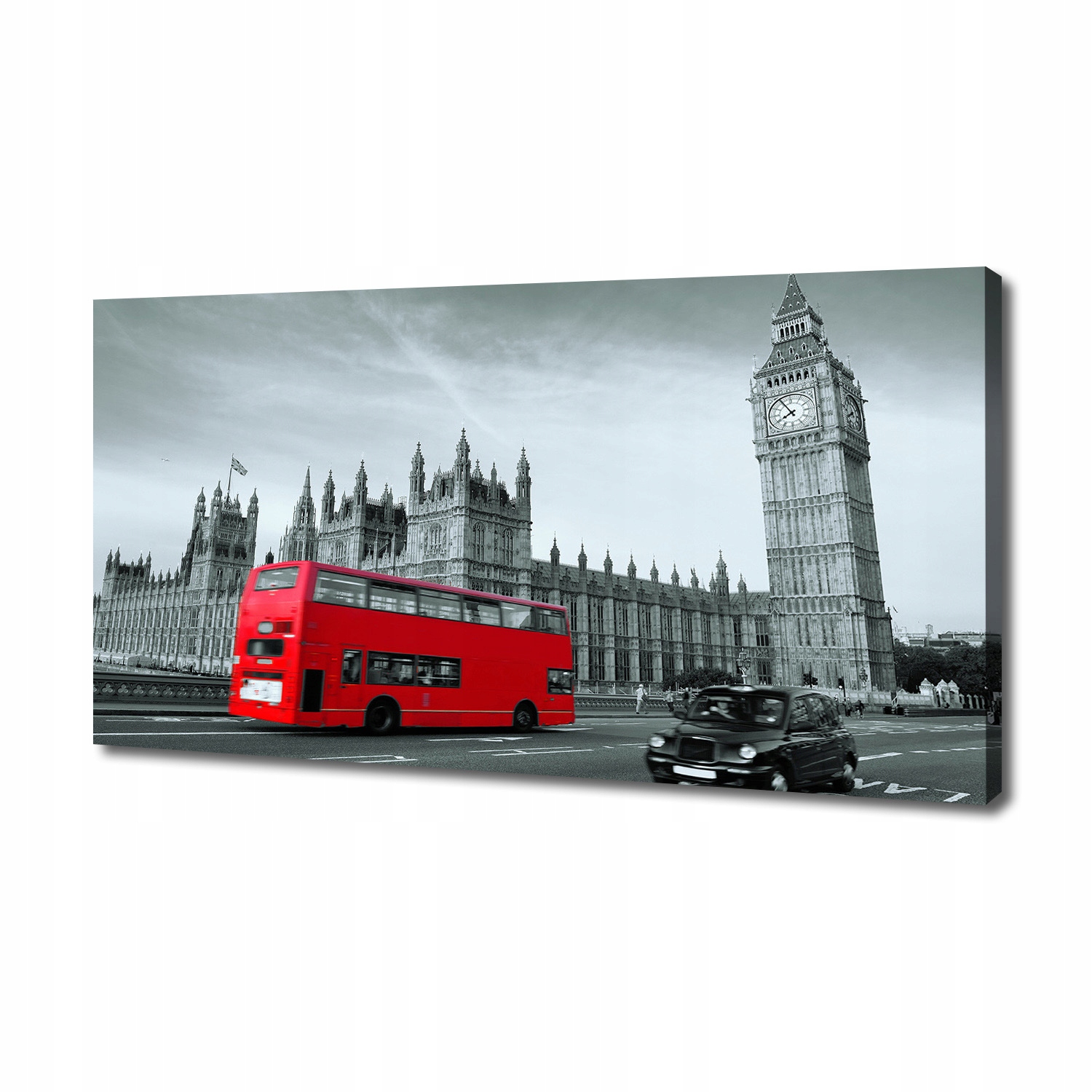 

Foto obraz na płótnie Londyński autobus 140x70 cm