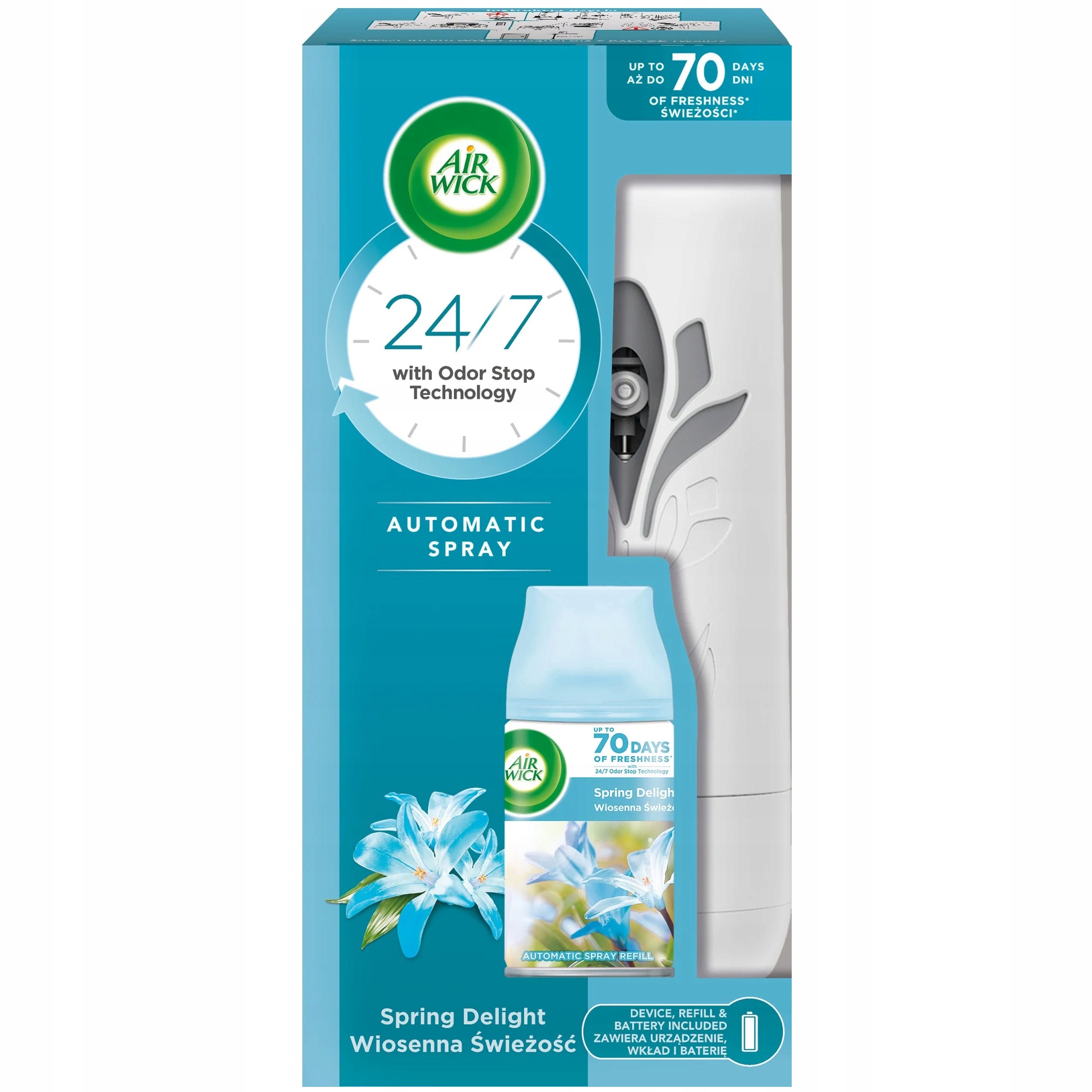 

Air Wick Freshmatic Wiosenna Świeżość Zestaw Wkład