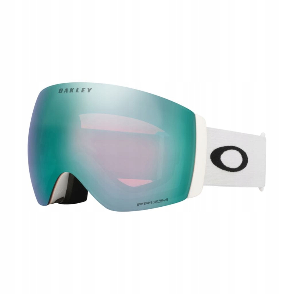 Lyžařské brýle Oakley Flight Deck Pro L White Prizm Sapphire & Prizm Sage Gold