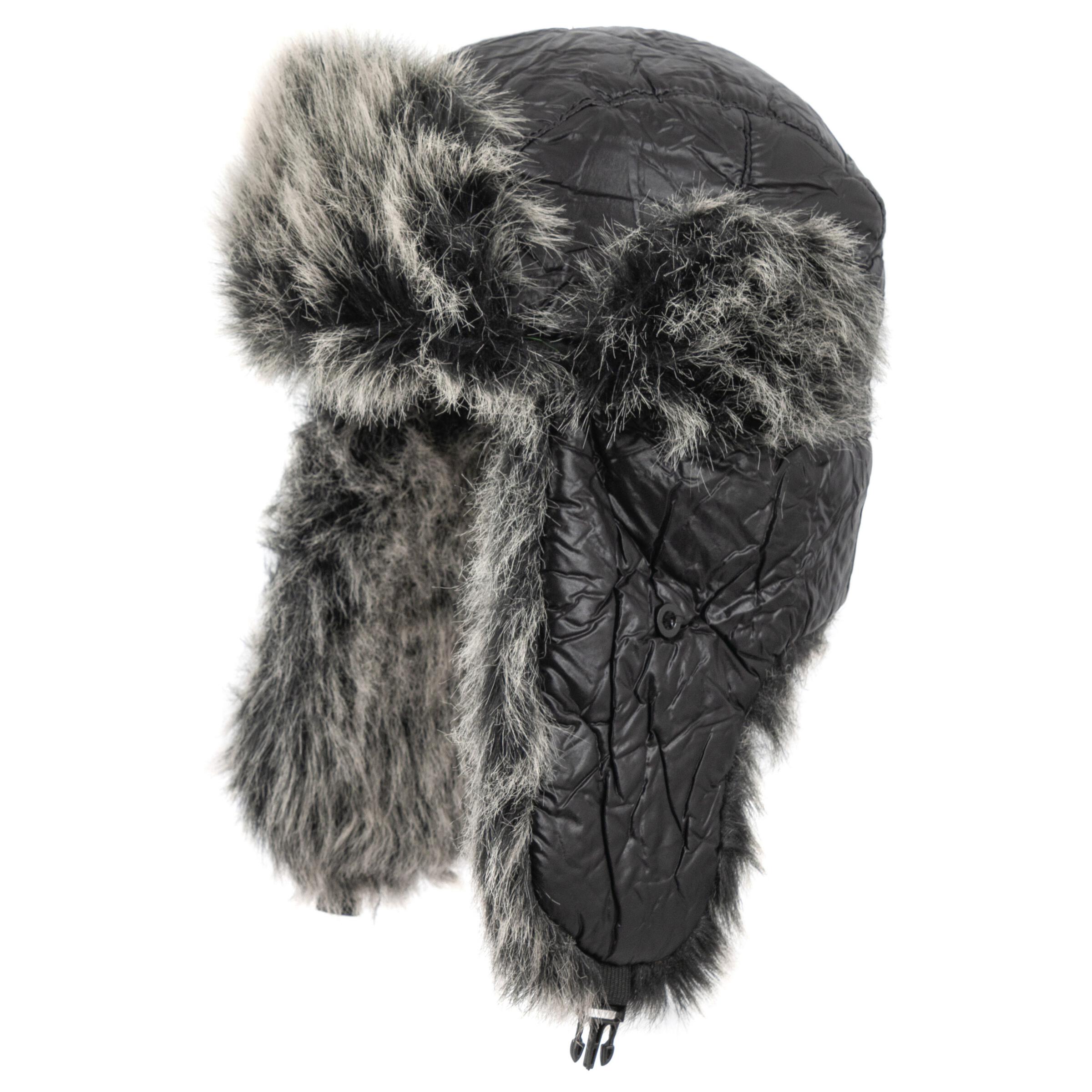 

W153B Czapka Zimowa Uszatka Ciepła Poliester