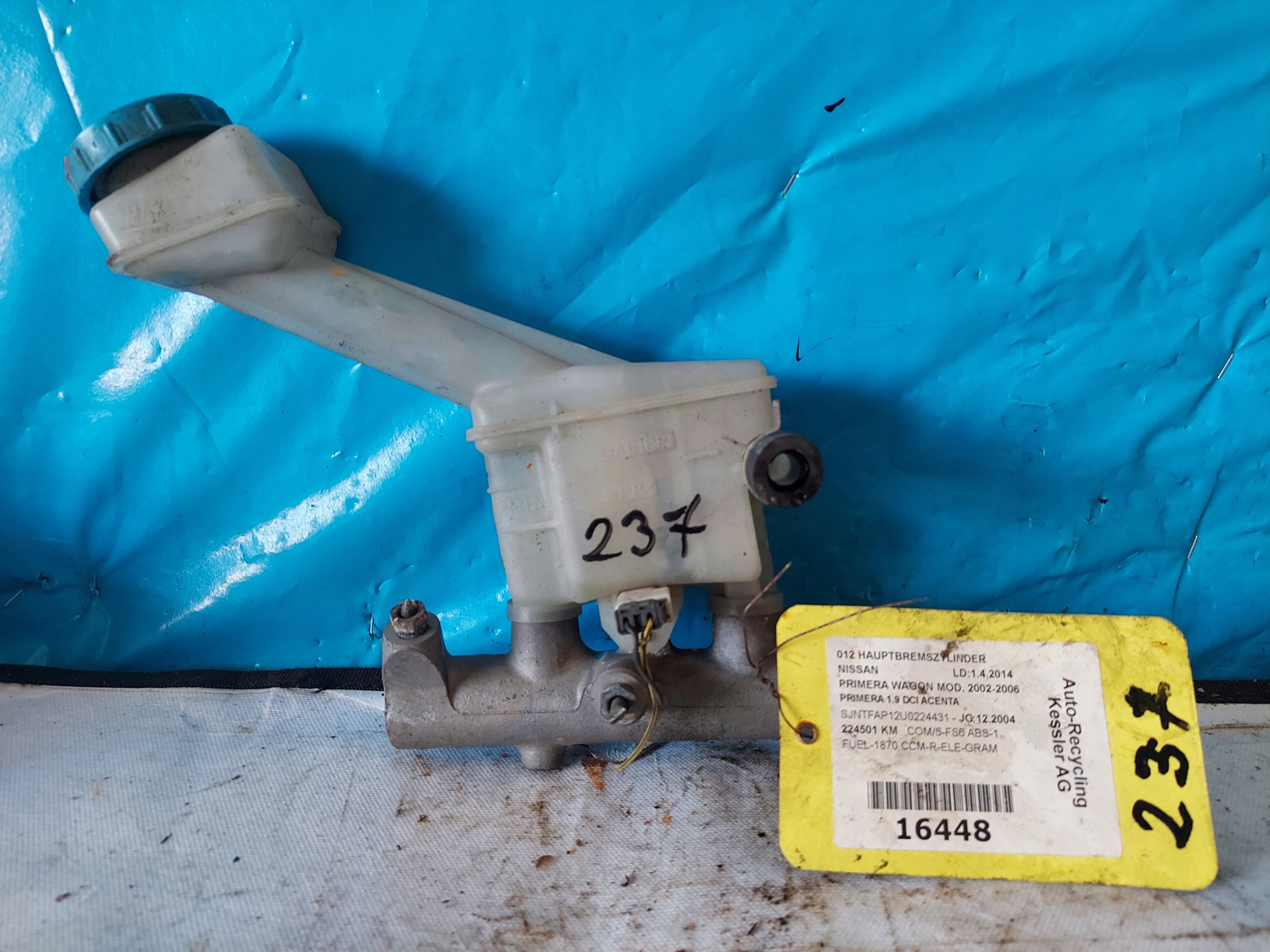 Servo frein PRIMERA P12 1.9 DCI BOSCH