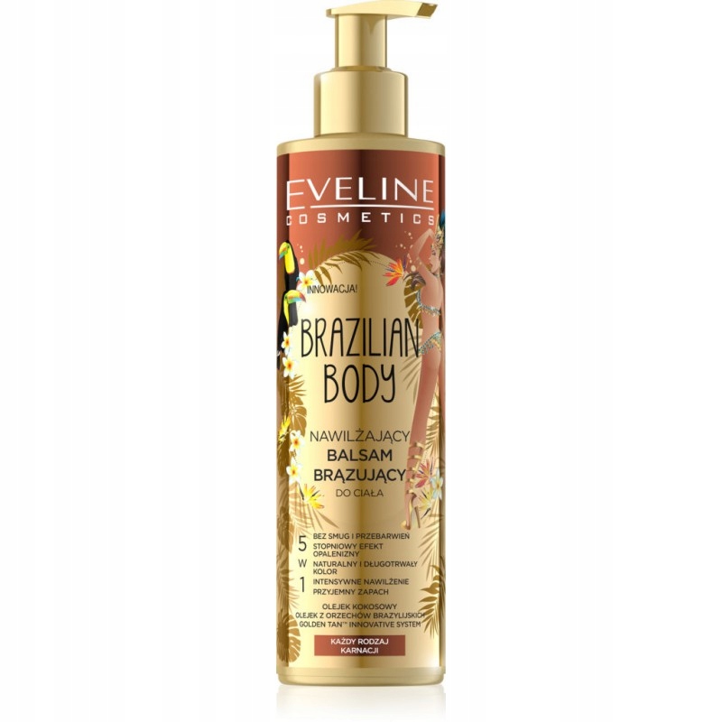 

Eveline Brazilian Body 5w1 balsam brązujący