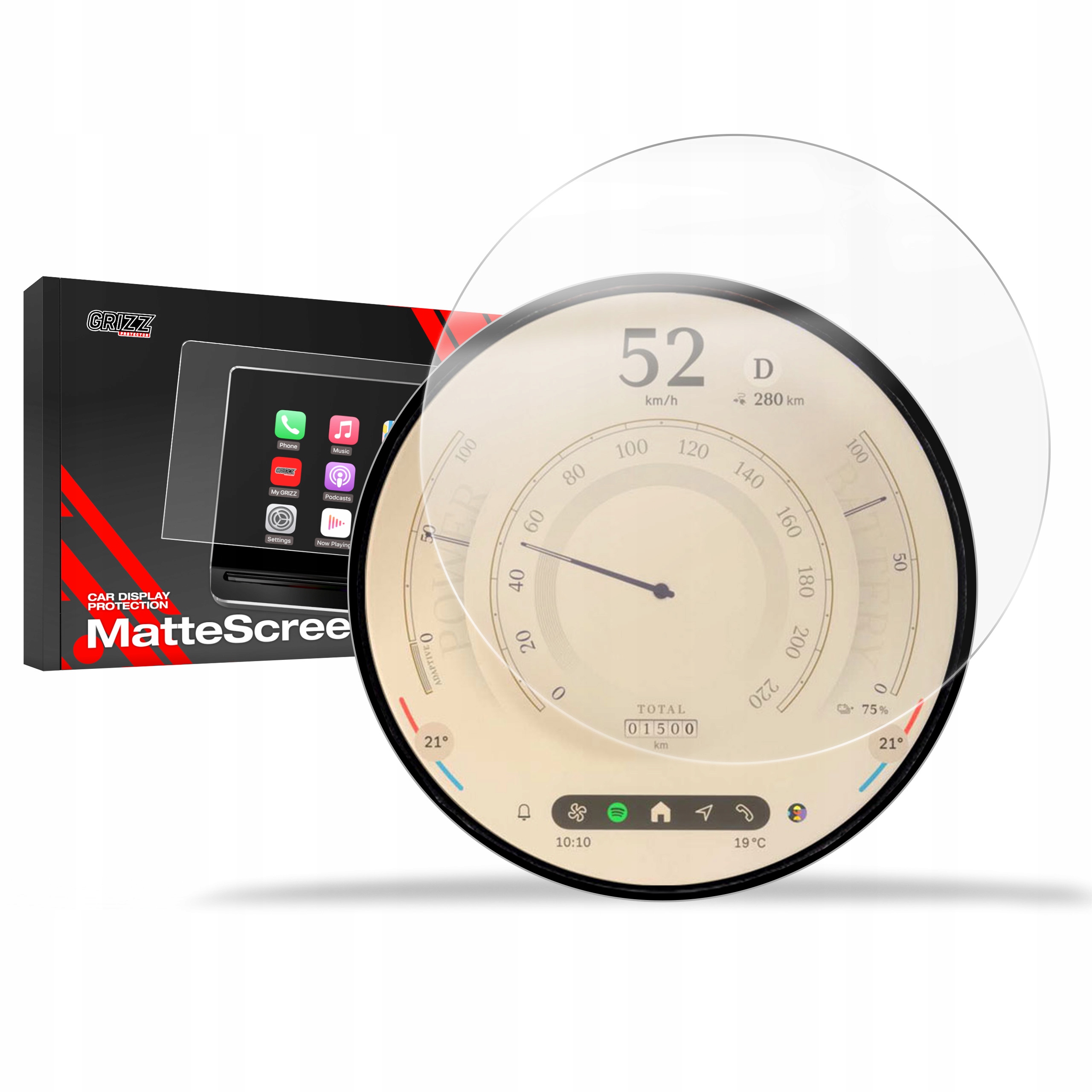 Folia Antyodciskowa do Mini Countryman E (2023-2025)