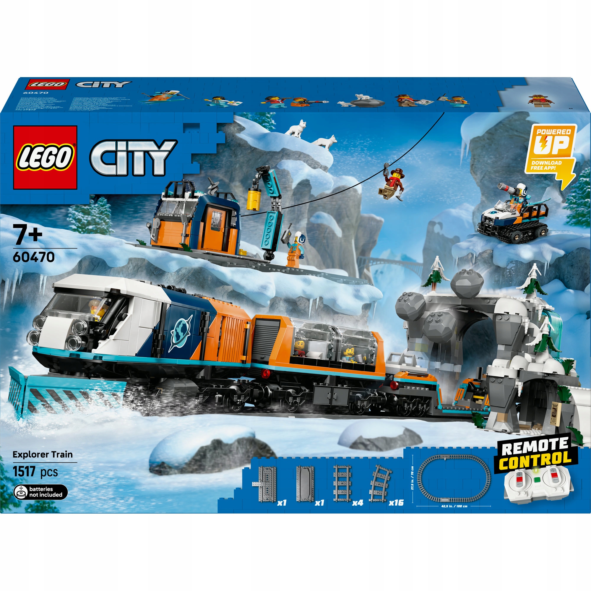 Lego City 60470 Polární expres arktických průzkumníků