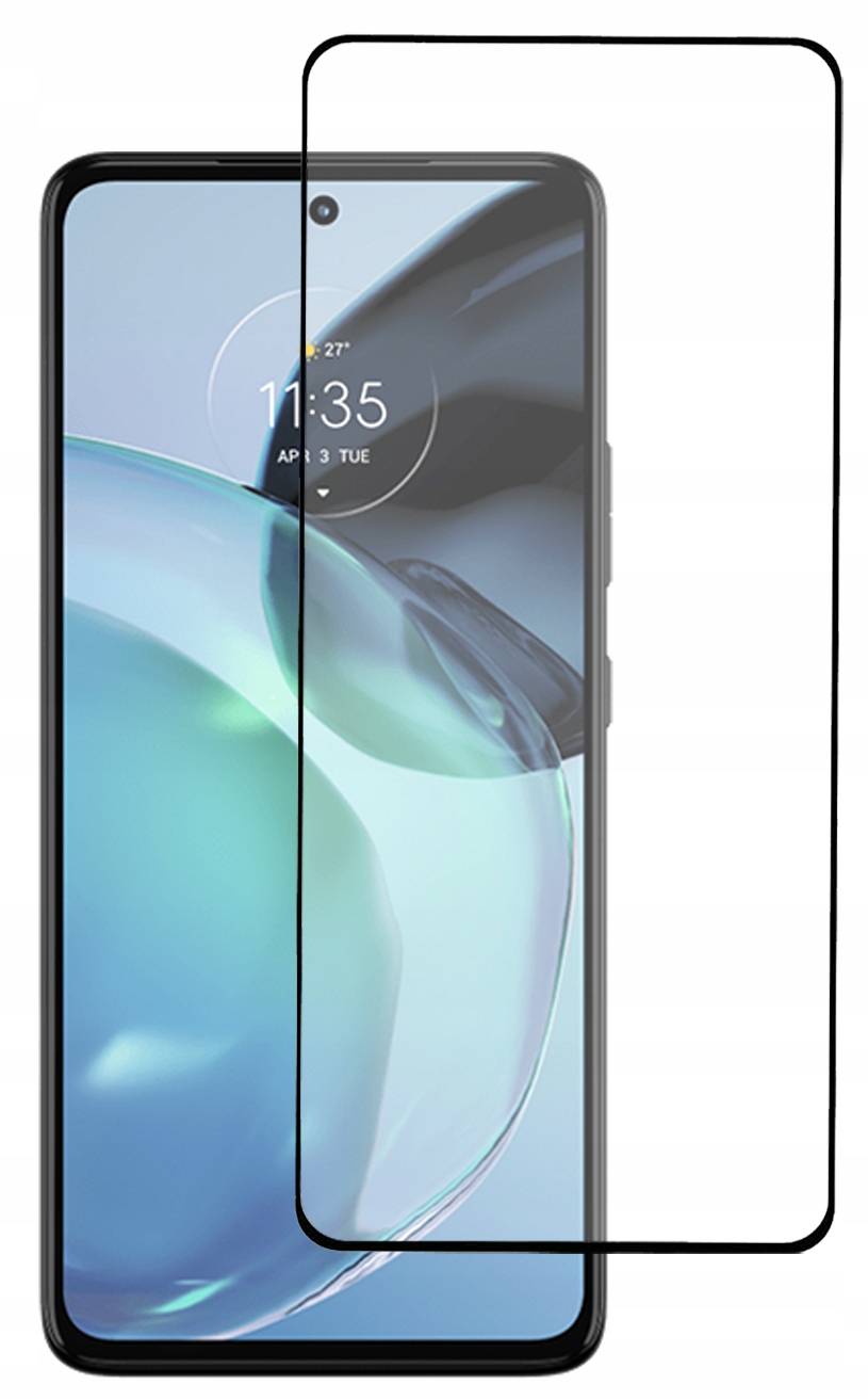 

Szkło Hartowane 9H Czarne do Motorola Moto G72