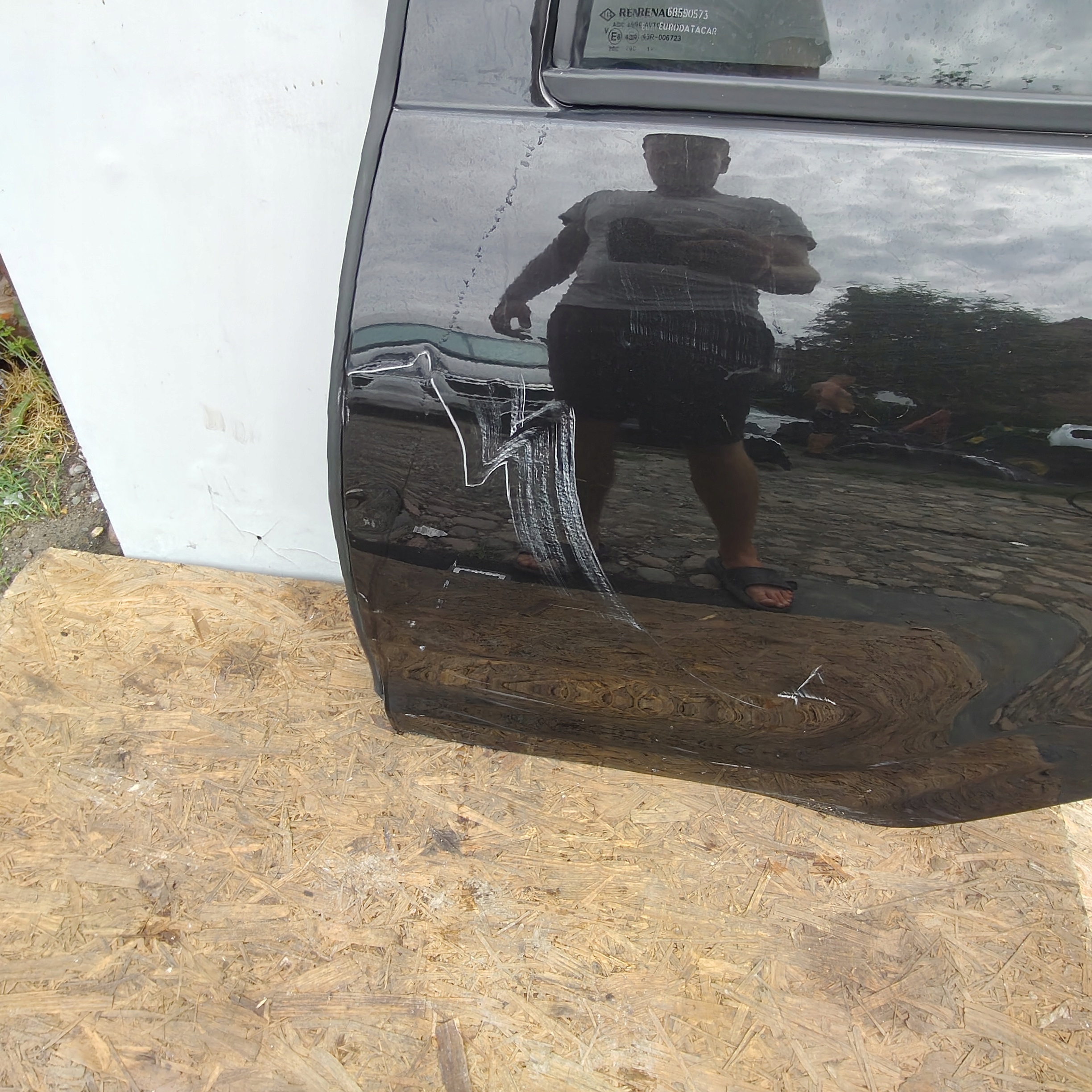 door rear. rear part left DACIA DUSTER II