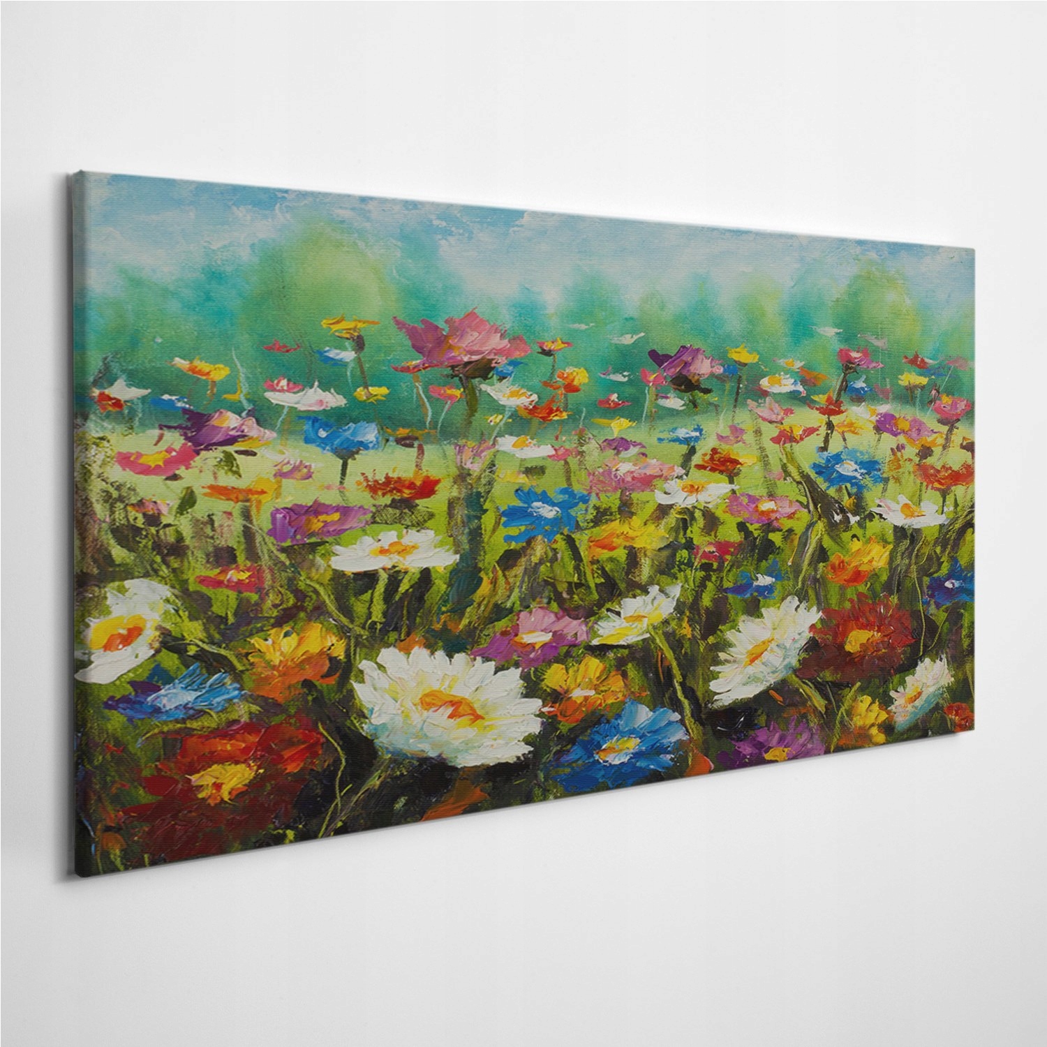 

Fotoobraz na ścianę Łąka Pole Kwiaty Natura 100x50