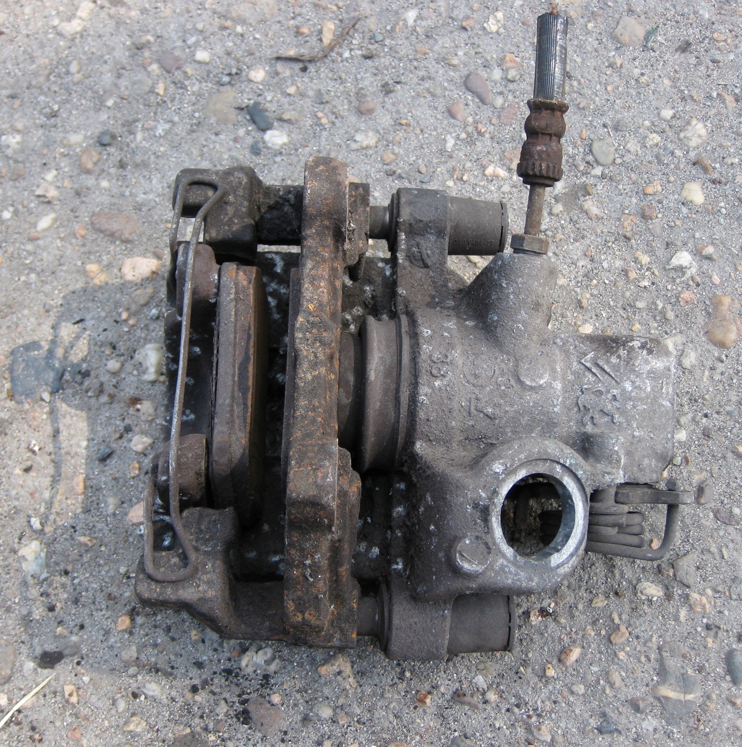 CITROEN C5 III 14R caliper brake right rear part