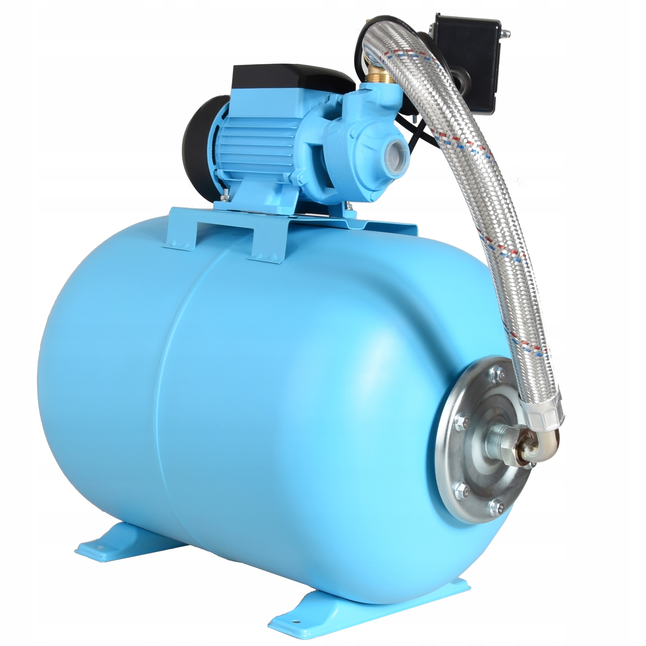 

Hydrofor 80L Do Wody Pompa QB60 Osprzęt Wąż