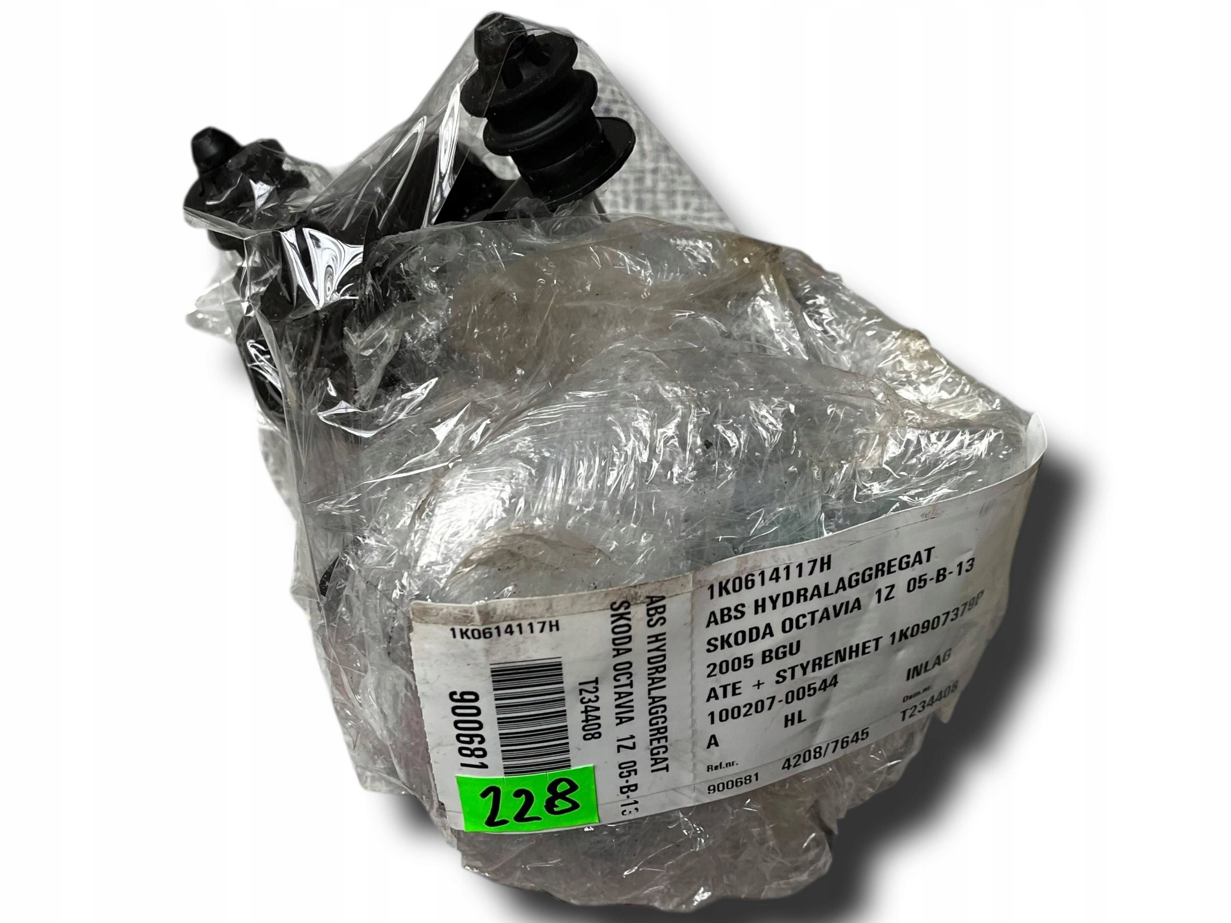 Pompa ABS Seat ALTEA 1,9TDI 1K0907379P 10097003153 !J