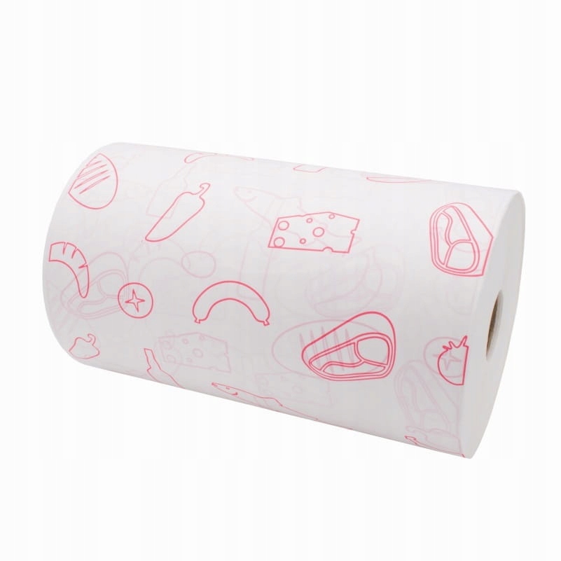 Papier z Pe do pakowania żywności wędlin serów rolka 10 Kg 35cm