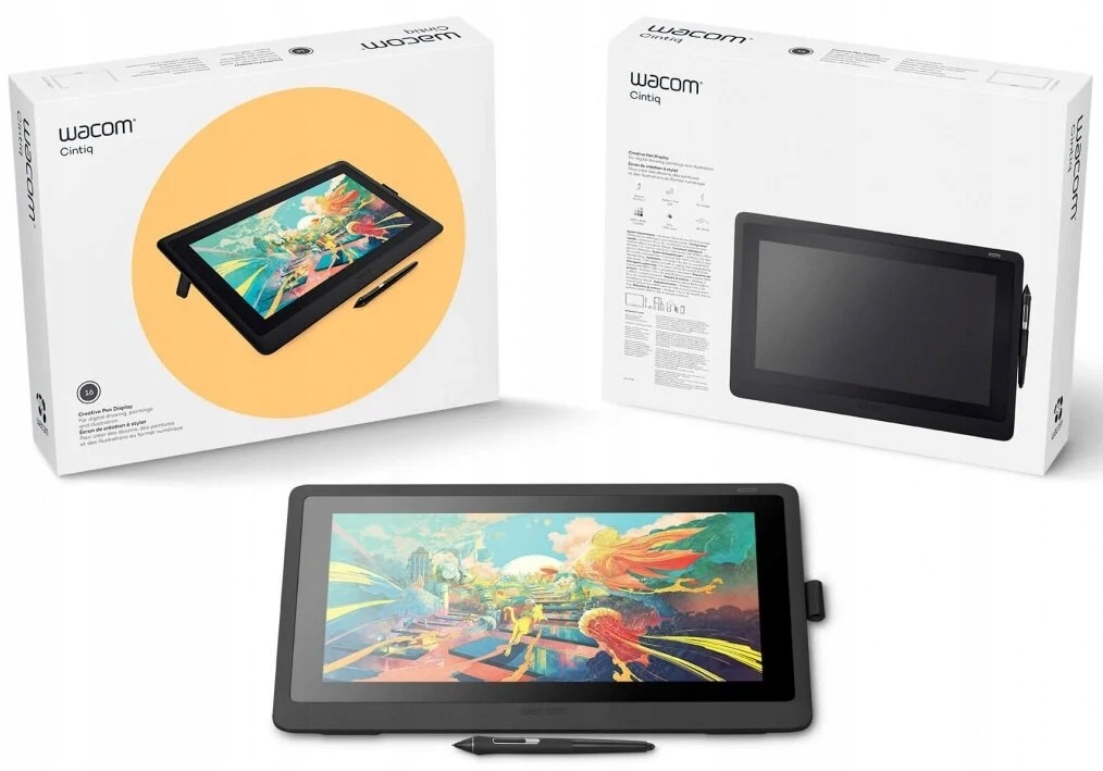 Wacom Cintiq 16 profesionálny grafický tablet Pro Pen 2 FullHD