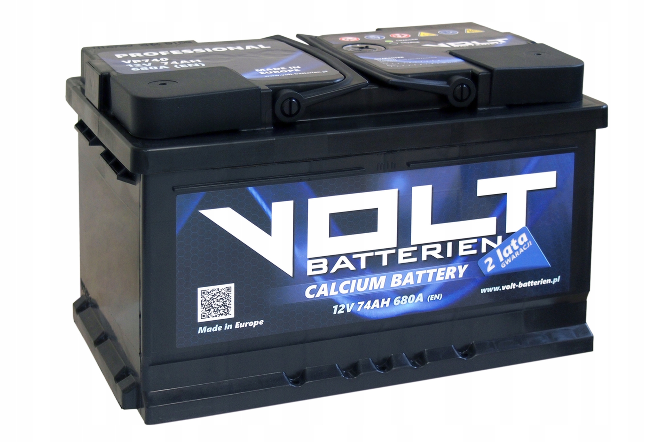 АККУМУЛЯТОР VOLT PROFFESIONAL 74AH VP740