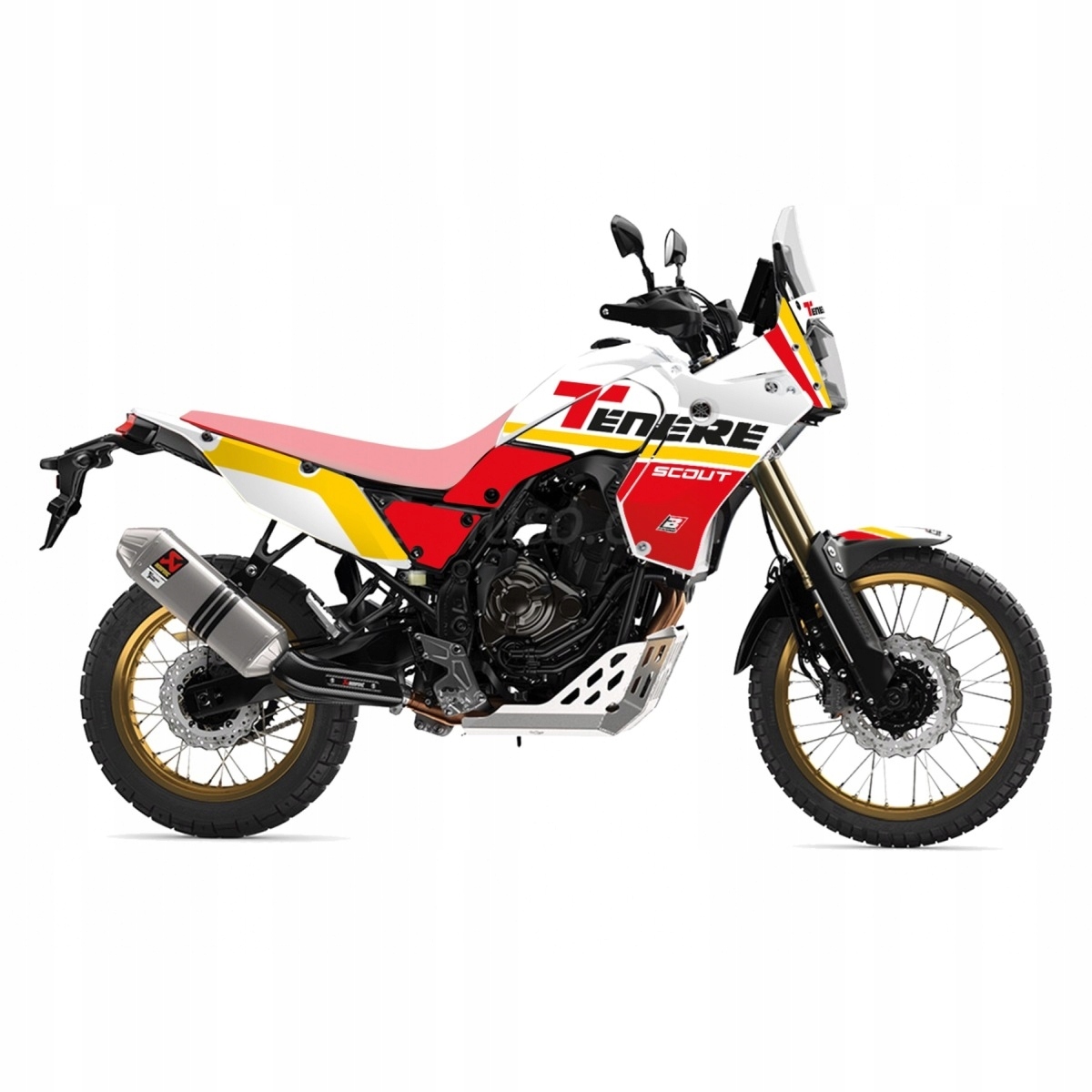 Blackbird Sada Nálepiek (oklein) Yamaha Tenere 700 '20-'23 Rally Ride Ko