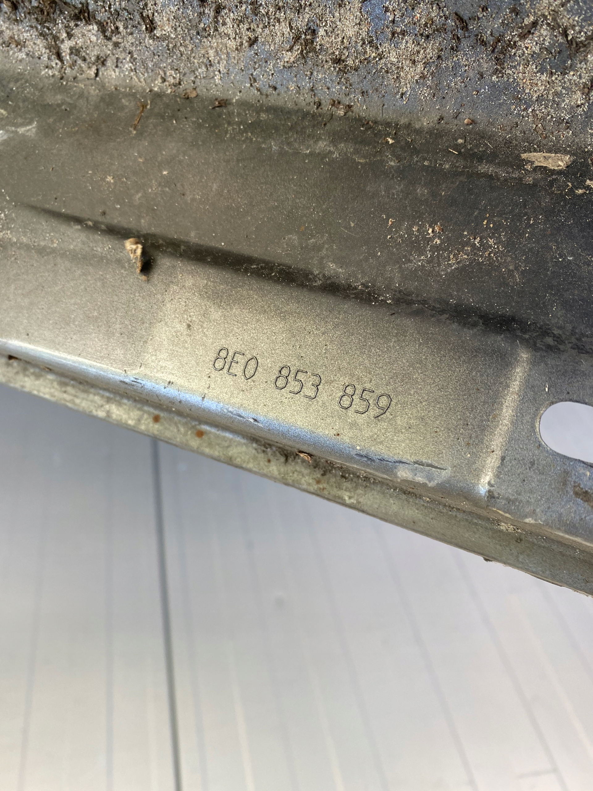 moulding threshold left AUDI A4 B6 B7 8E0853859