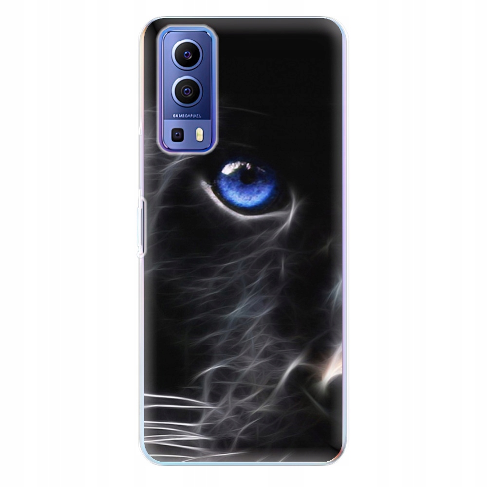 Silikonowe etui iSaprio Black Puma do Vivo Y72 5G
