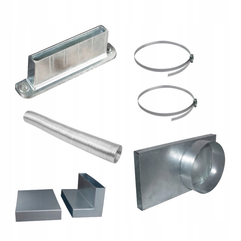 ZESTAW DOLOT POWIETRZA Z ZEWNĄTRZ fi 100 KOMINEK