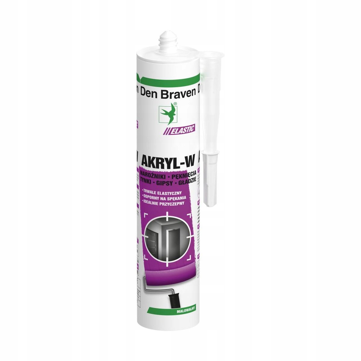 Den Braven Akryl Acryl-W 280 ml biały
