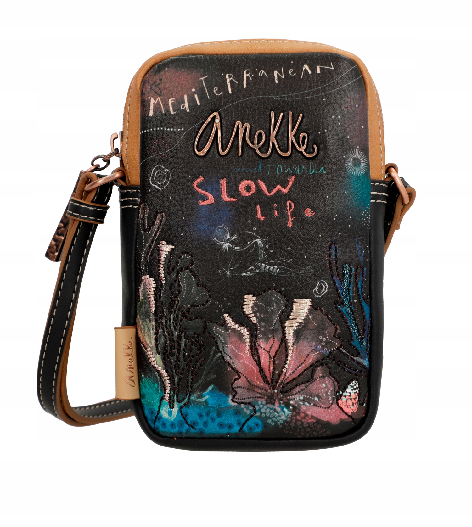 

Anekke Mediterranean Coral - mini torebka