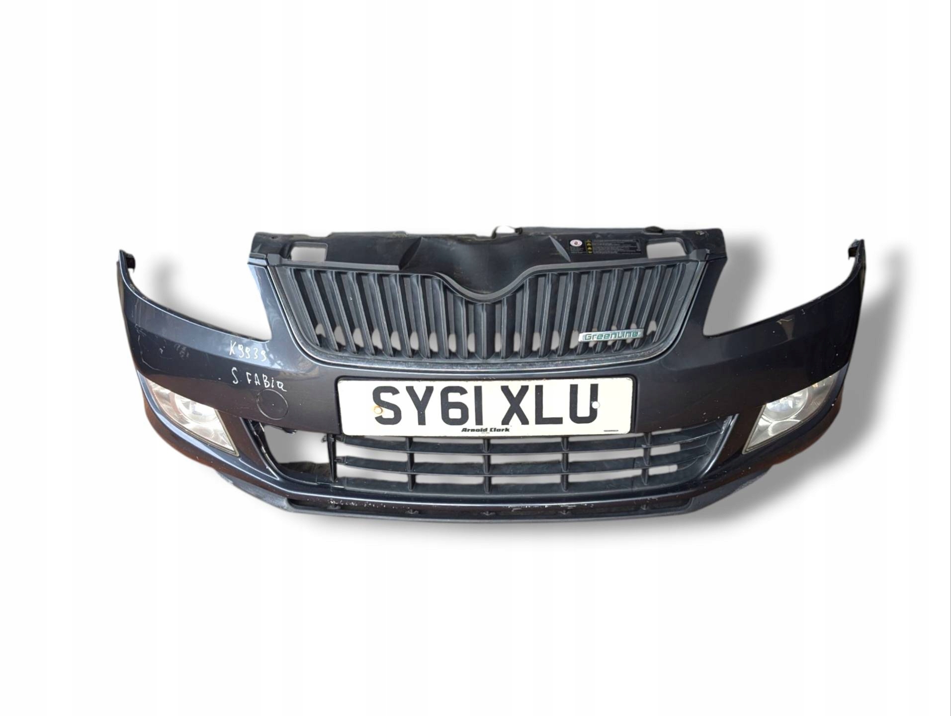 bumper front Skoda Fabia 2 facelift 5J 2011 5J0807221D