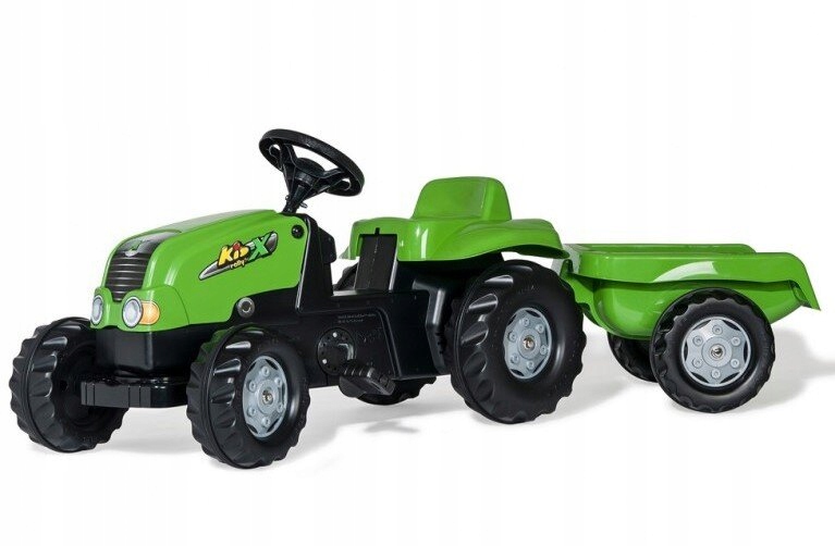 Jeździk Rolly Toys Traktor z przyczepką RollyKid-X