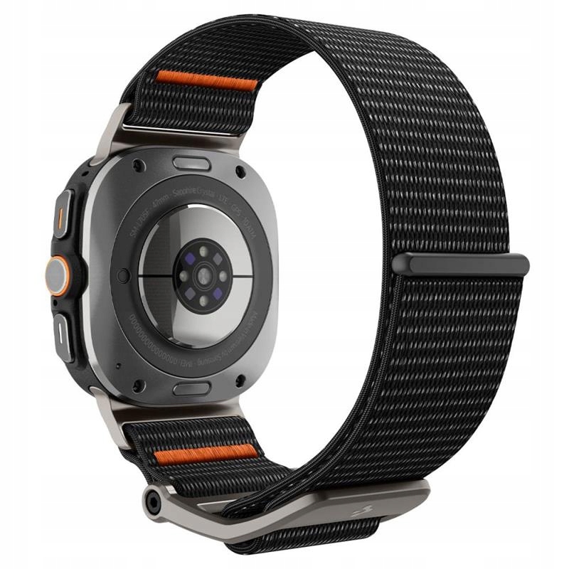 Spigen DuraPro Flex – řemínek pro Samsung Galaxy Watch Ultra 47 mm (černý)