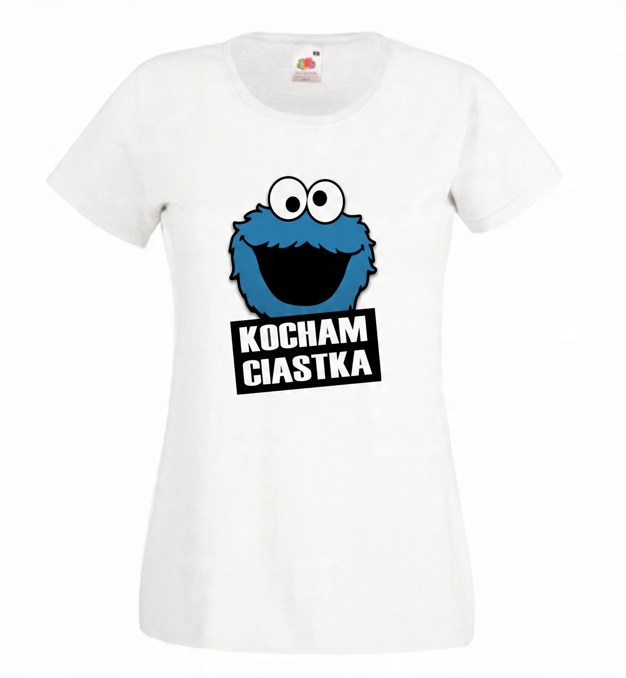 

Koszulka Kocham Ciastka Ciasteczkowy Potwór r L