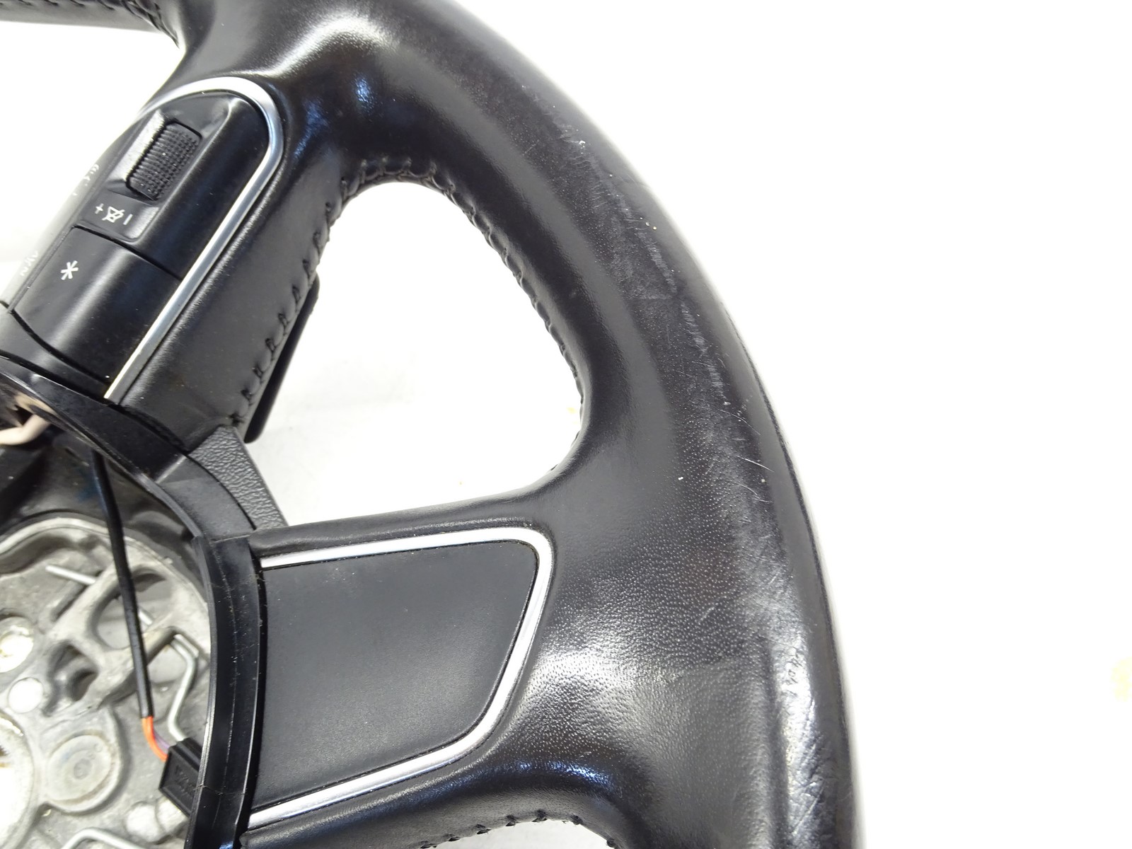 steering wheel, KIERA leather MULTIFUNKCJA MULTI with shifting AUDI A6 C7 4G0419091P