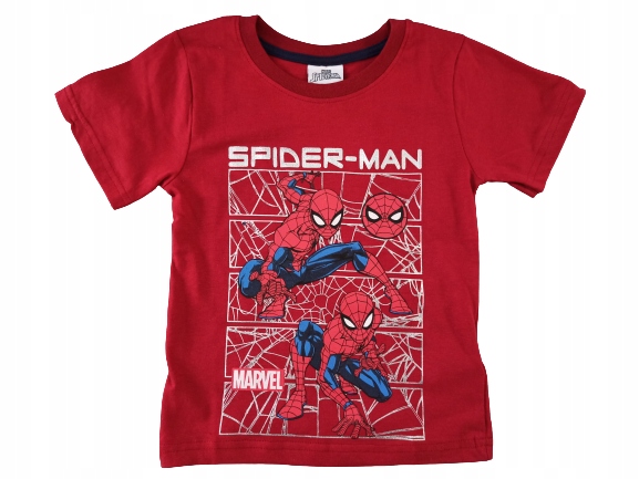 

Bluzka Krótki rękaw Koszulka 110 Spiderman