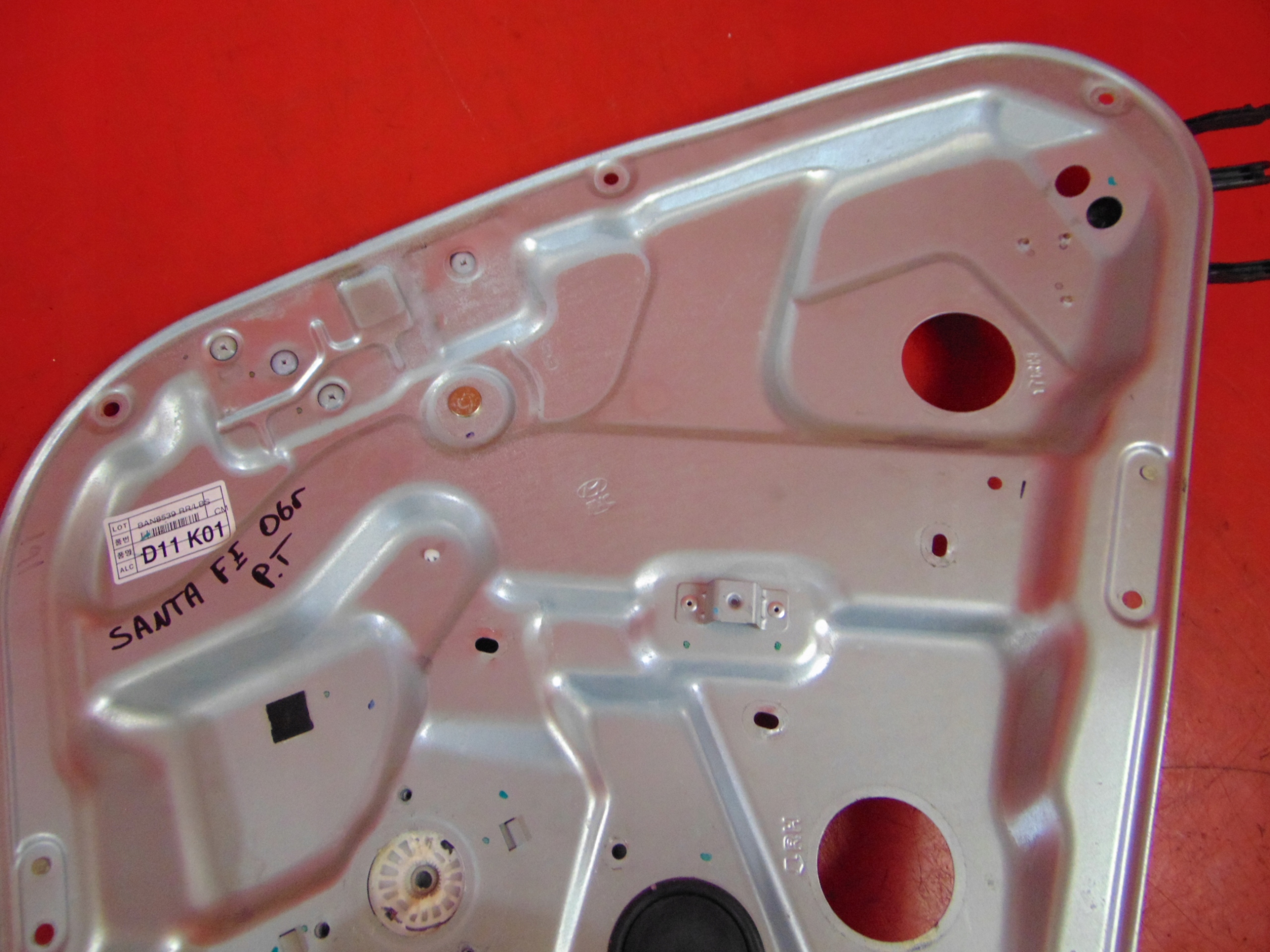 HYUNDAI SANTA FE 2 II window regulator right rear part