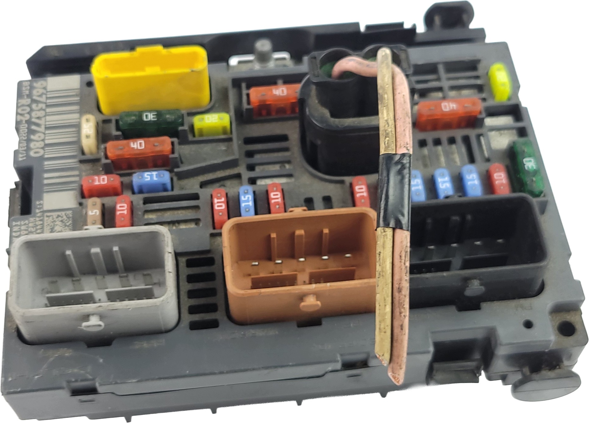 CITROEN C5 III X7 PEUGEOT module control unit BSM WTYCZKI 9675877980