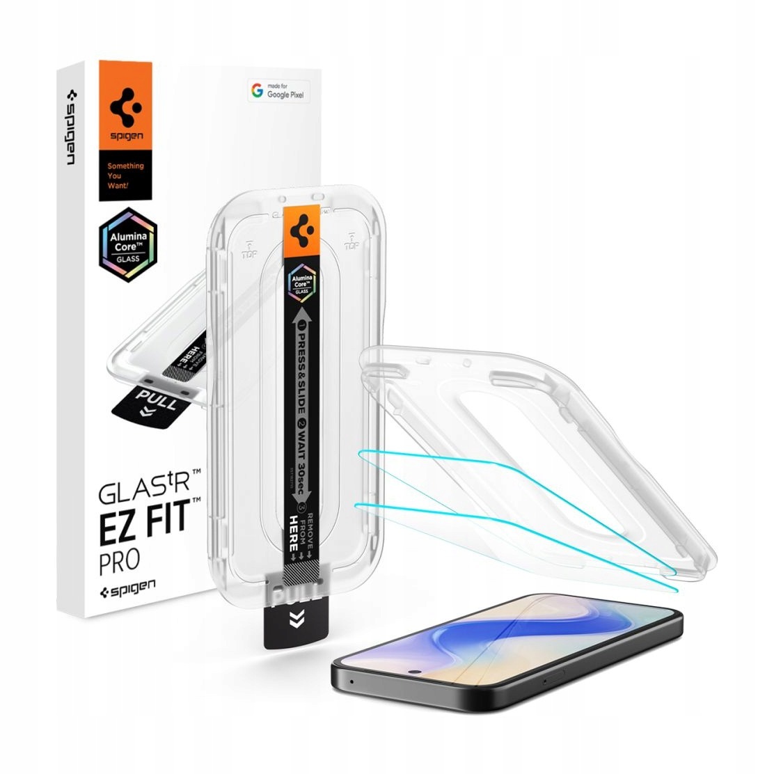 Szkło hartowane do Google Pixel 10A Spigen Glas.tR Ez Fit Pro 2-pack
