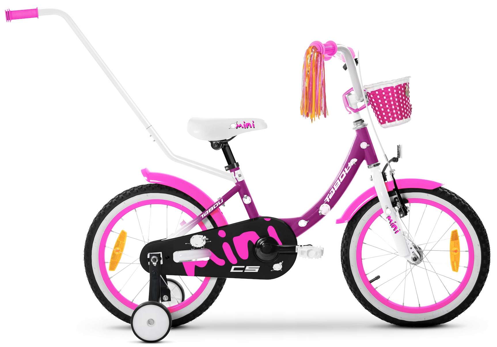 Rower dziecięcy Tabou Miss Cs 18" 3 Lata Nowy Model