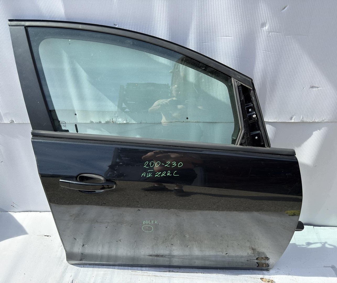 OPEL ASTRA J 4 IV door right front right front Z22C black, MALOWANE