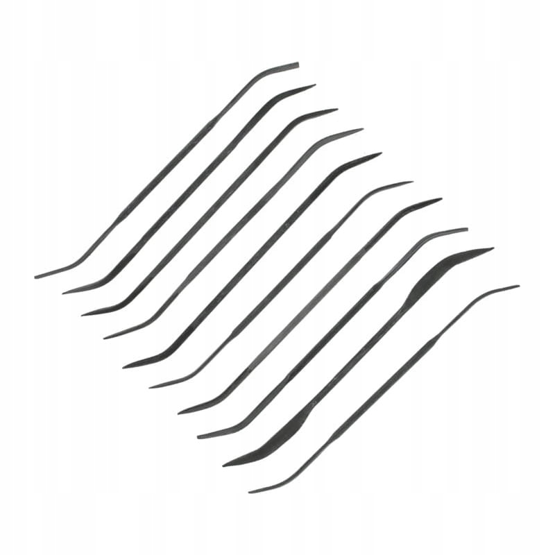 Vallejo T03003 Pilníky jehličnany zahnuté (10 ks)