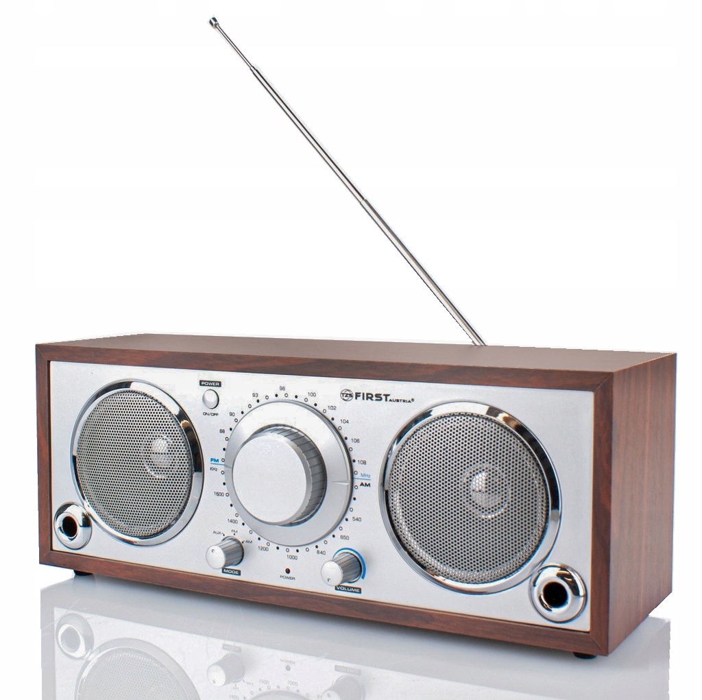 STYLOWE DREWNIANE RADIO FM AUX RETRO FIRST AUSTRIA Funkcje inne