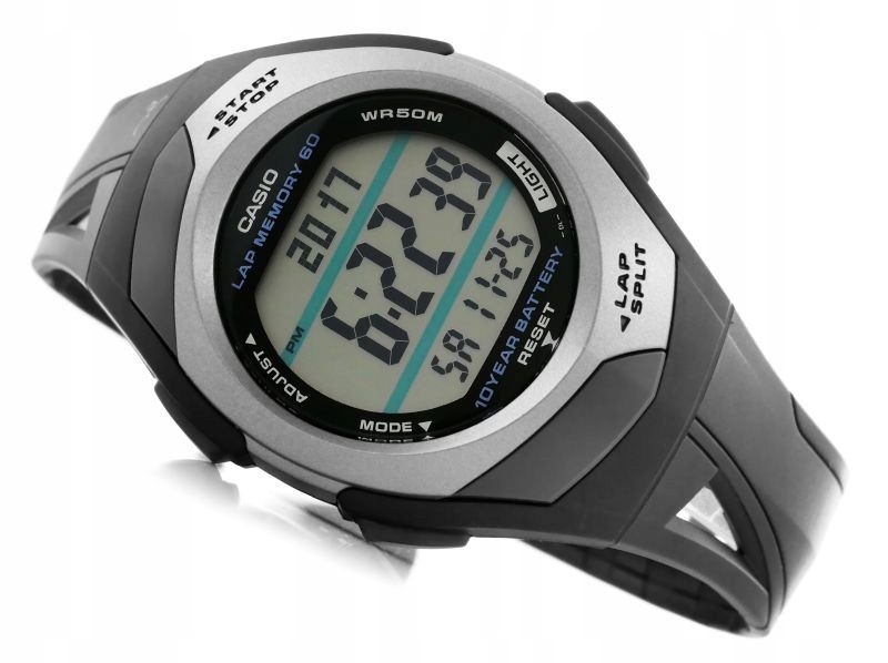 Mládežnické Digitální Hodinky Casio STR-300C-1VEF Sportovní Na Běhání Phys