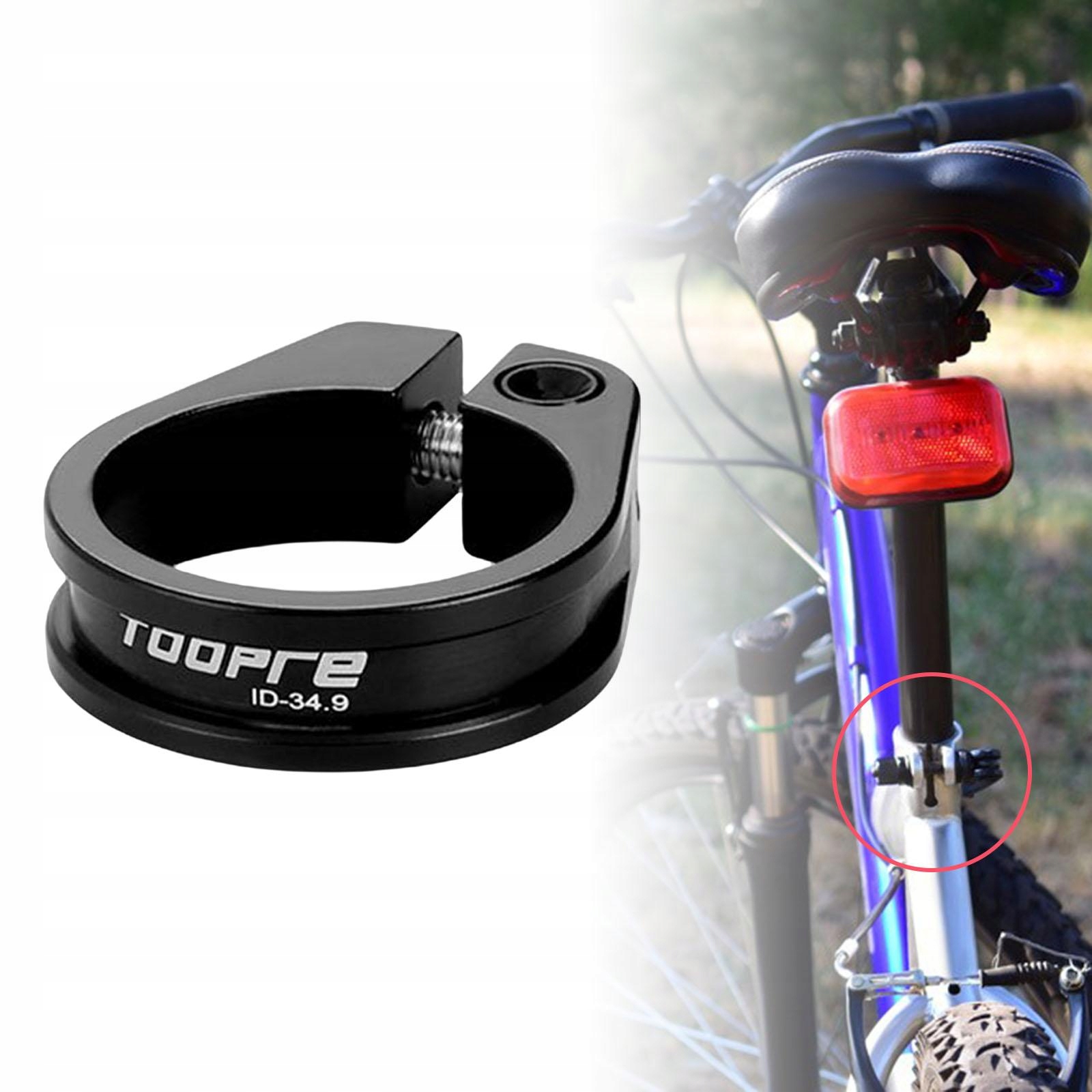 Zacisk siodełka rowerowego Stop aluminium CNC do Waga 18 g