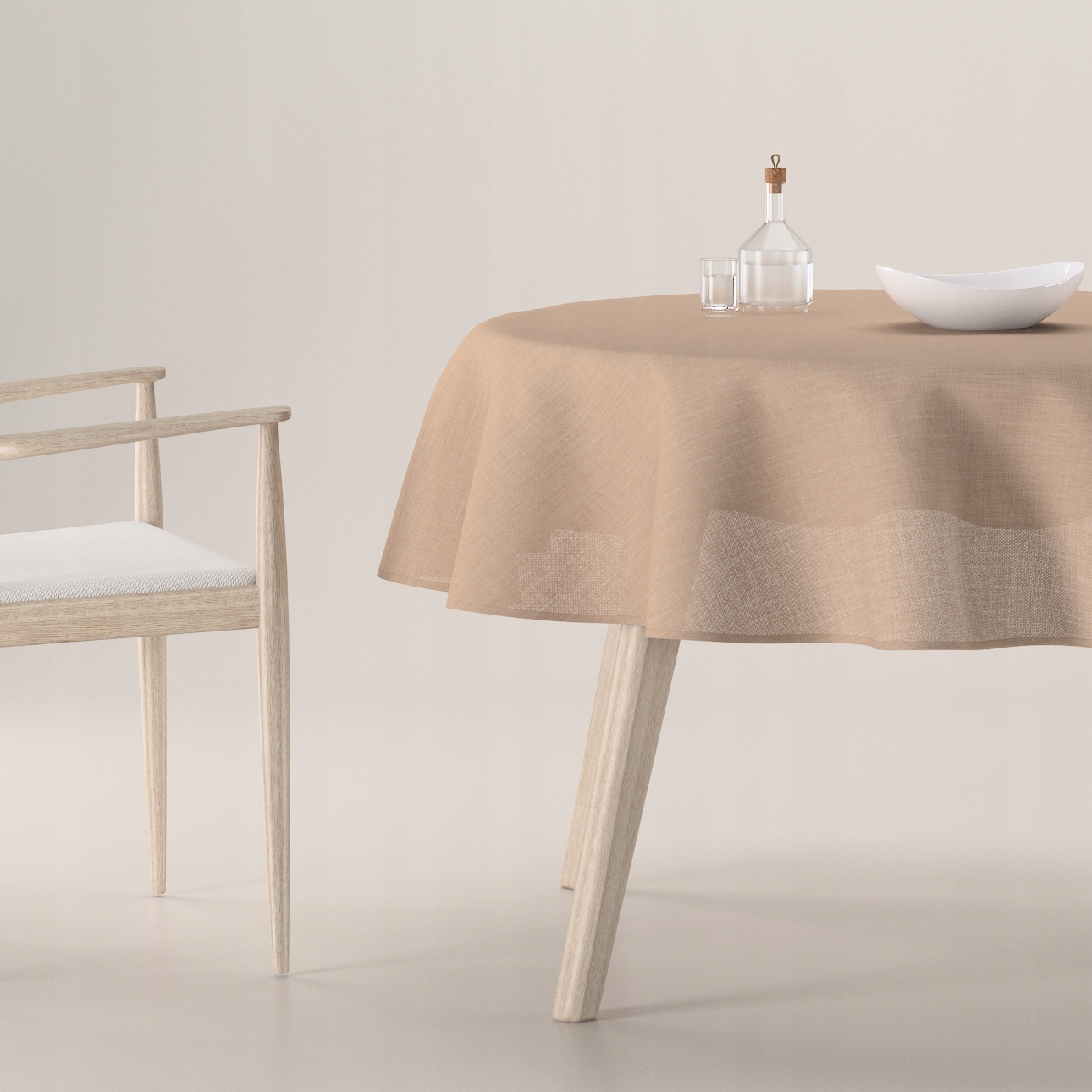 Dekoria Ubrus kulatý 130 x 130 cm
