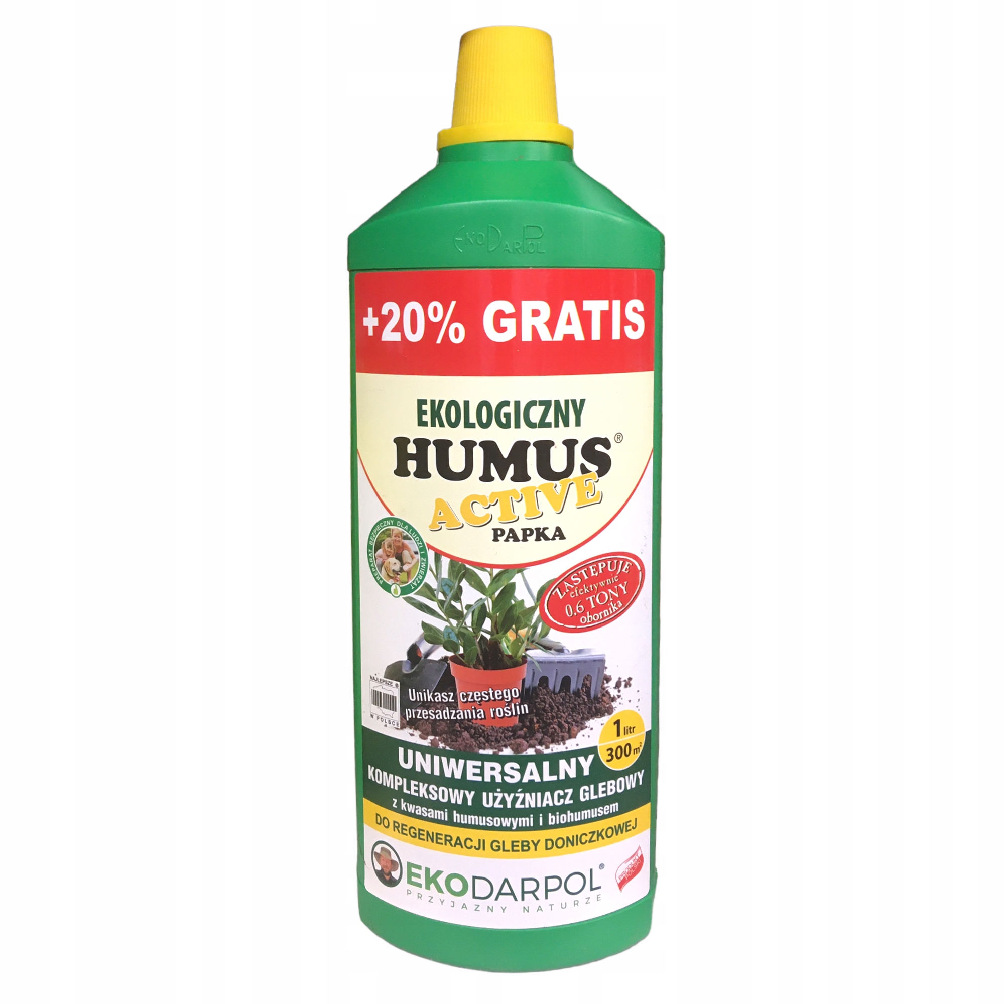 

Humus Active użyźniacz glebowy 1L+20% EkoDarpol