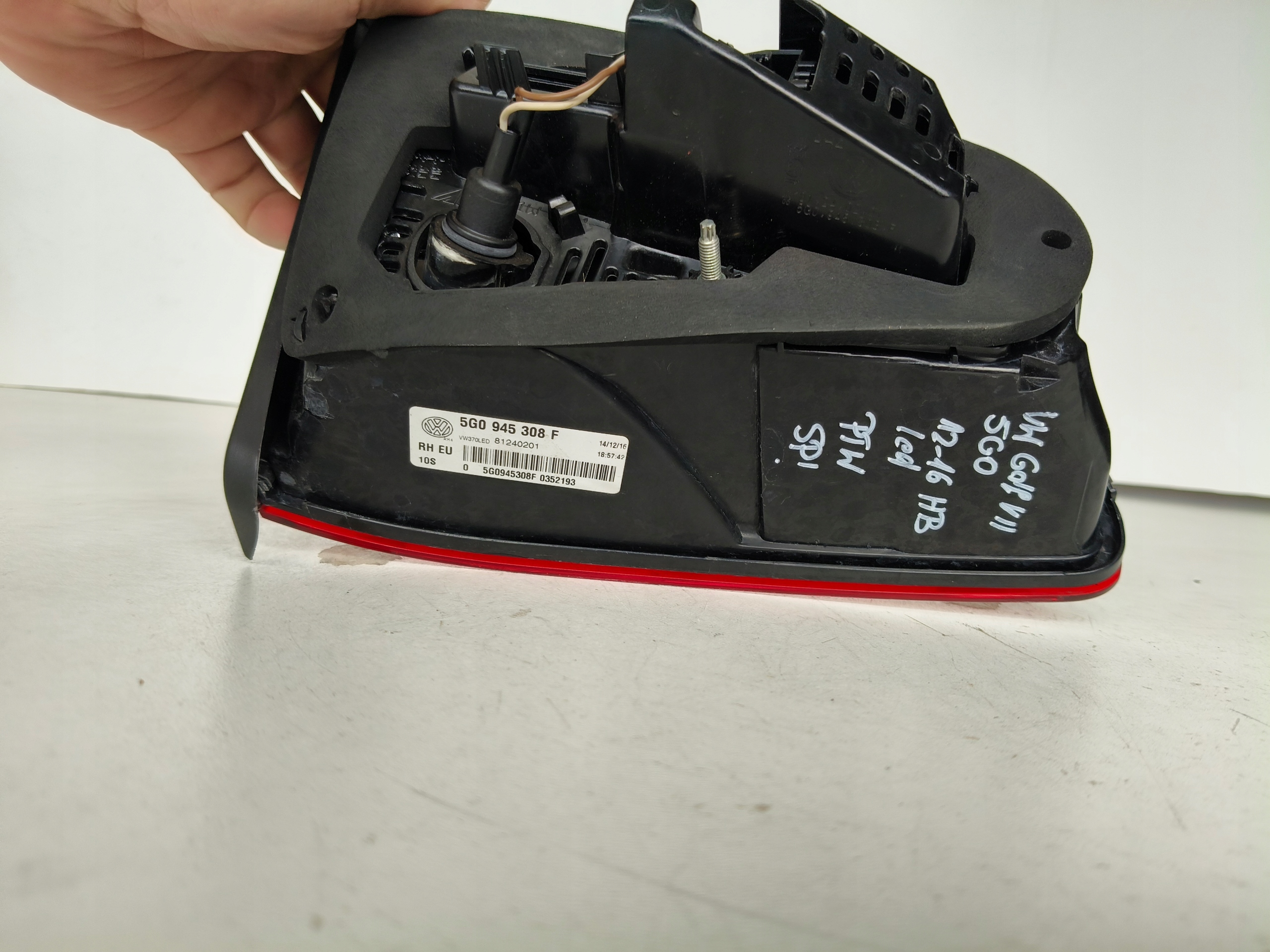 light right rear VW GOLF VII 7 5G 5G0 12- HB LED