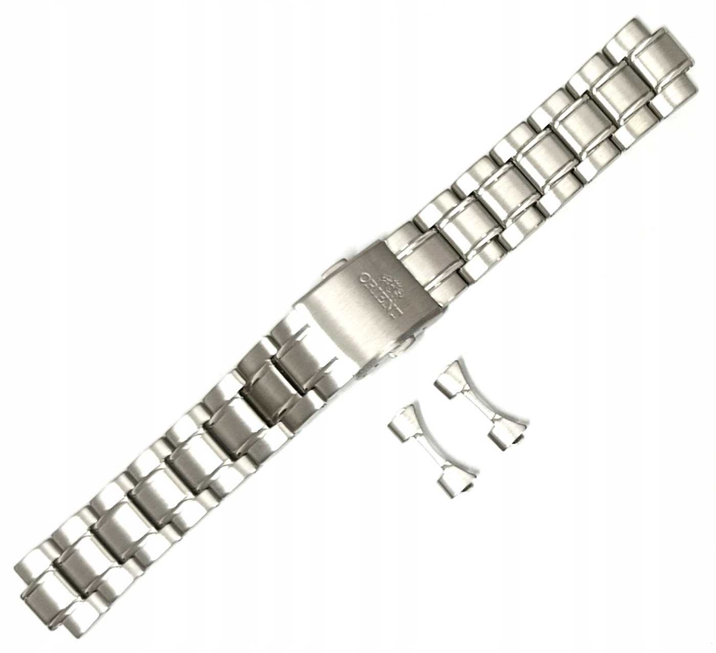 Originální Ocelový Stříbrný Náramek Pro Hodinky Orient Bambino 20 mm