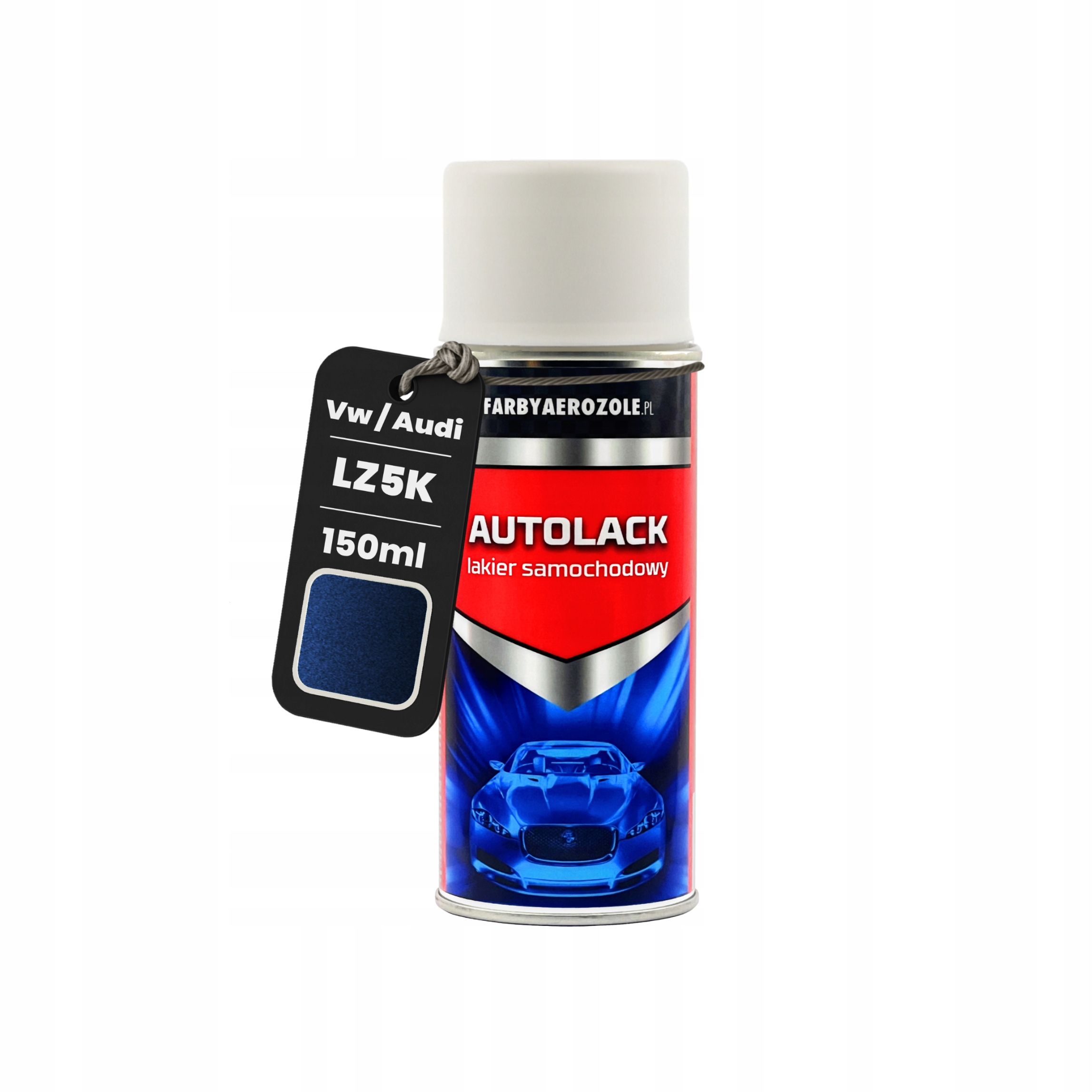 LZ5K Vw Audi (Santorinblau Pearl) Lakier samochodowy Spray 150ml